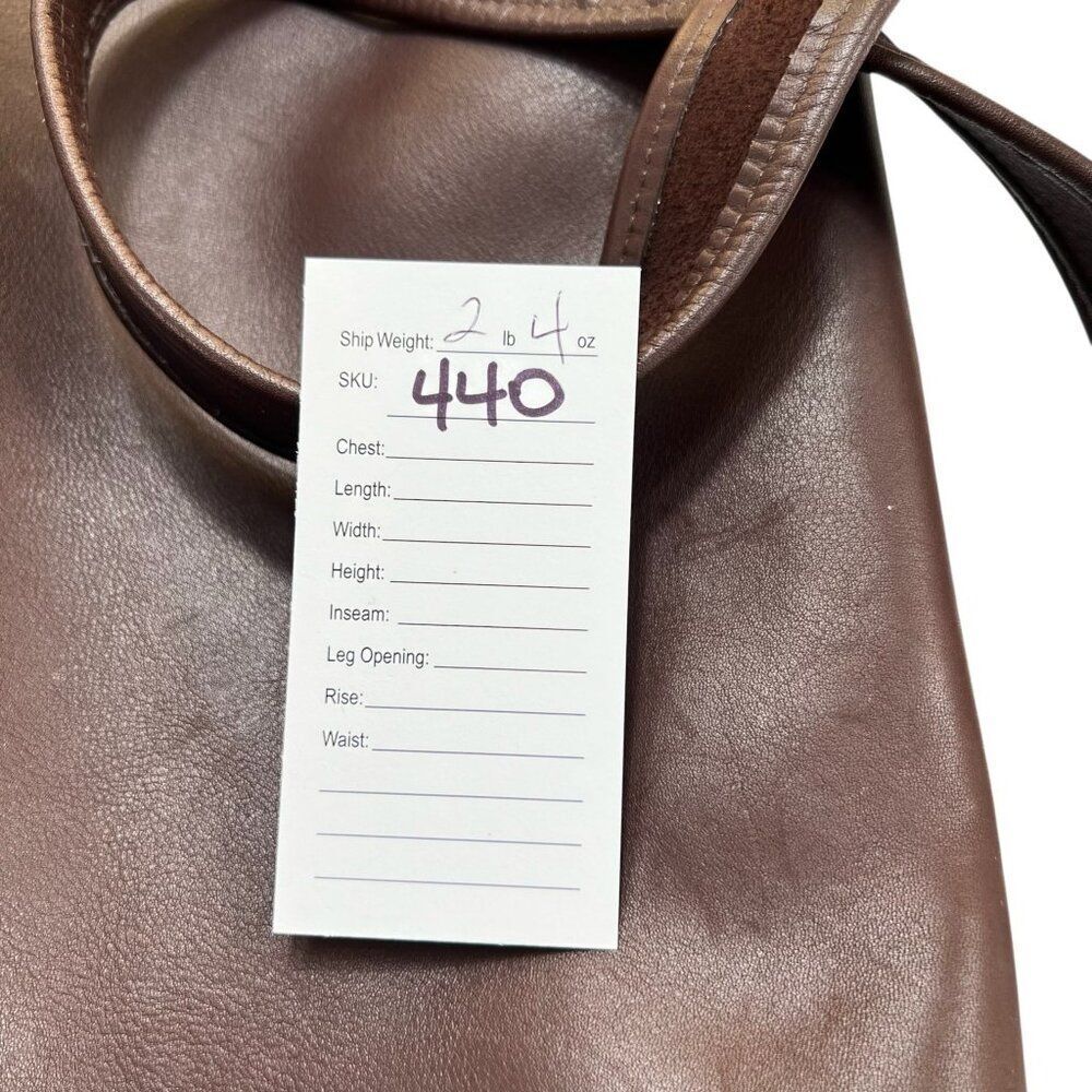 Vintage Coach Patricia Legacy Saddle Crossbody Bag Dark Brown Leather 9951 - Picture 11 of 11